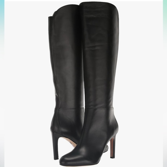 Sam Edelman Shoes - New Sam Edelman Women’s Shauna Knee High Boots in Black Leather Color Size 5